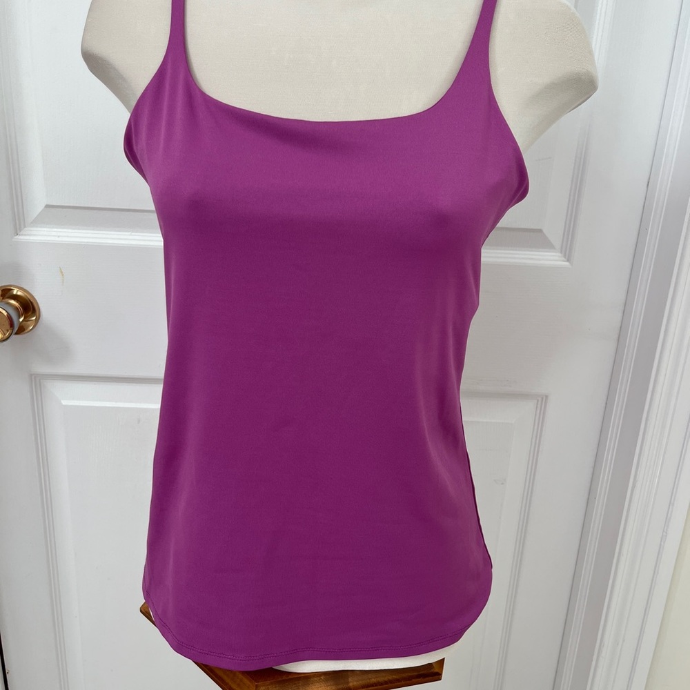 Daniel Laurent Elegant Magenta Tank Top for Women size small